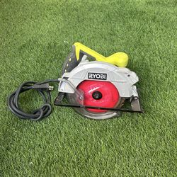 Ryobi 14 Amp 7-1/4" Adjustable Electric Circular Saw w/Exactline Laser Used like New
