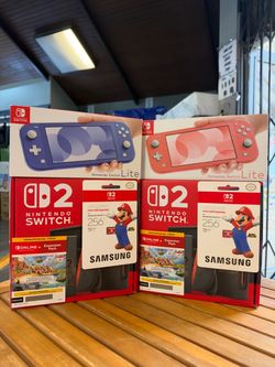 Nintendo Switch 2 & Nintendo Switch Lite Take One Home Today $0 Initial Payment PLEASE READ DESCRIPTION