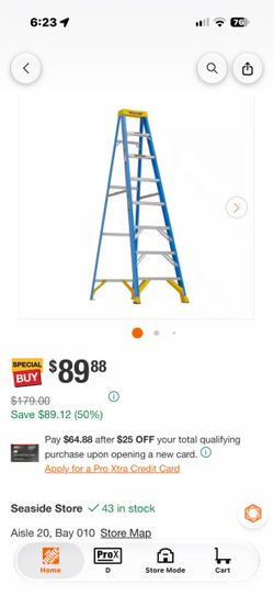 Werner 8’ Ladder
