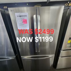 27 Cu. Ft. Smart Counter Depth Max French Door Refrigerator With Internal Water Dispenser 