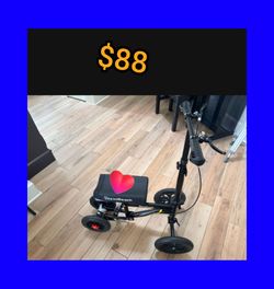 Knee scooter walker ramps carts TOWBAR