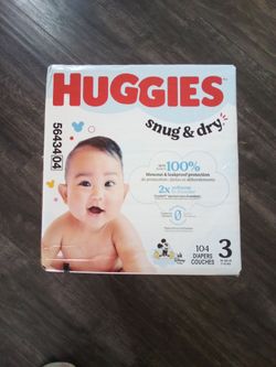 Huggies size 3 new $25