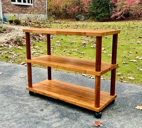 Teakwood Multipurpose Cart