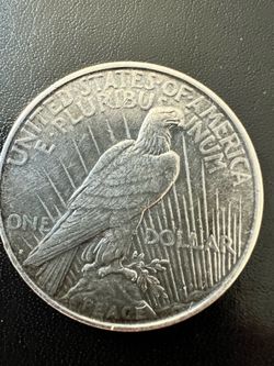 American Peace Dollar coin 1923