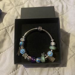 Pandora Bracelet With Charmed 