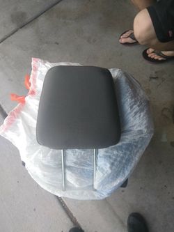 Grey cloth 08 Jeep liberty headrest