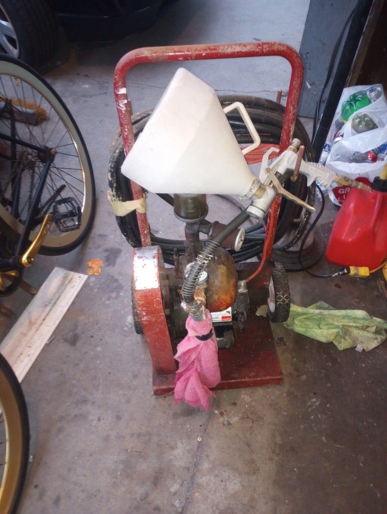 Texture For Drywall Spray Hopper W/ SpraY Motor