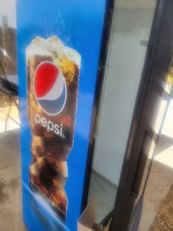 Pepsi commercial refrigerator