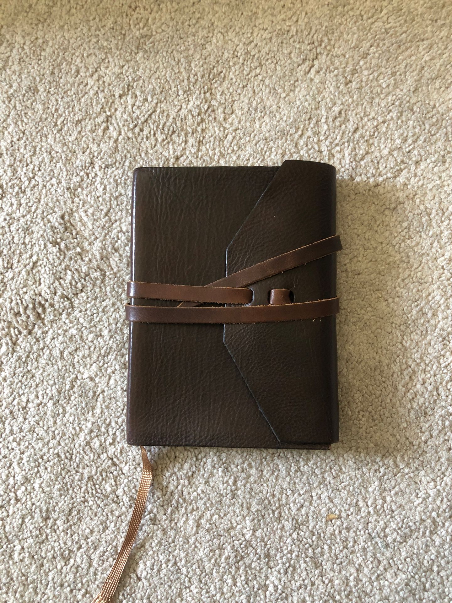 Leather bound journal