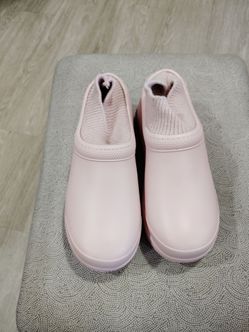 Annabel gummies Sherpa lined clog