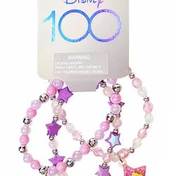Limited Edition!©️DISNEY 💕✨100th Anniversary ✨💕3pc Kids Bracelets $5 each or 2 for $8!