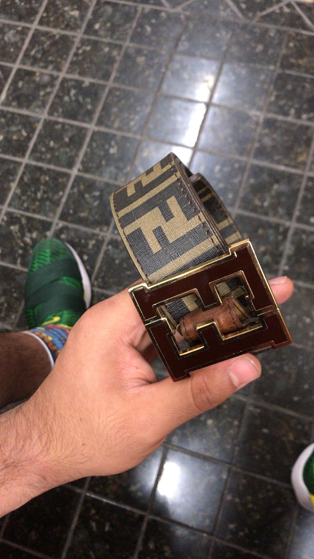 Slightly Used Fendi Belt