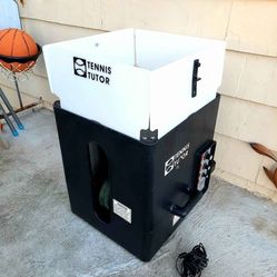 Need-Fixing-Tennis-Tutor-Plus-Portable-Ball-Machine-w/Built-in-Oscillator.