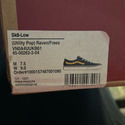 Vans Utility Pop Sk8 -Low Raven Freesia