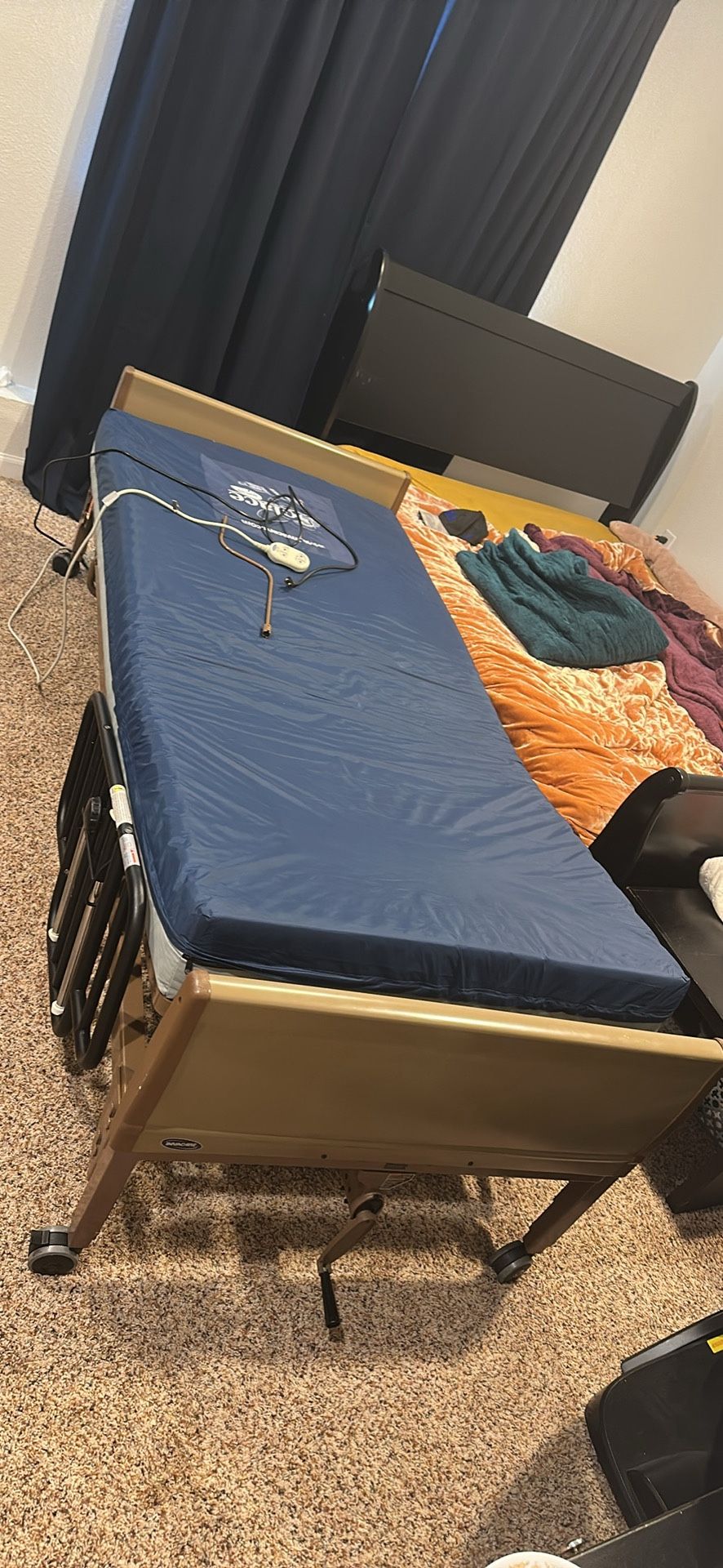 Adjustable Electric Hospital Twin Bed Mattress