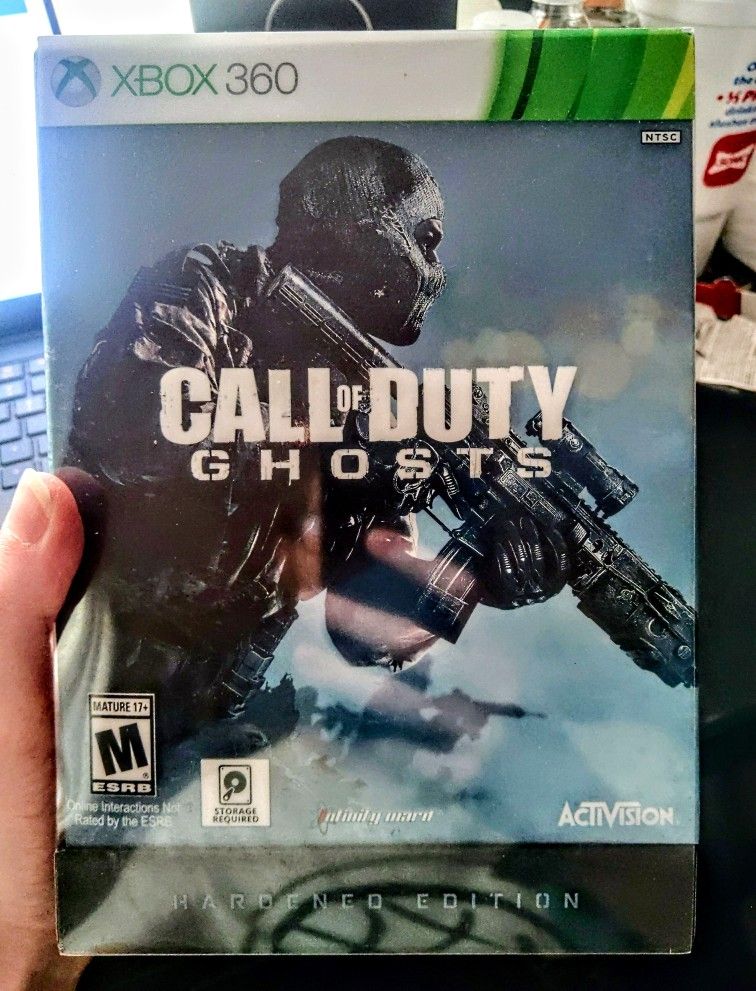 Call of Duty Ghosts [ Limited Edition STEELBOOK ] (XBOX 360) USED