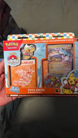 2025. World championship deck Pokémon.