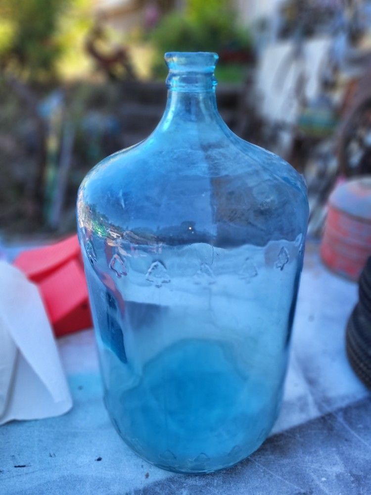 Antique 5 Gallon Glass Carboy