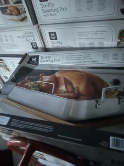 Charola para pavo de acero inoxidable