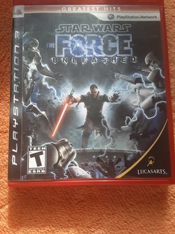 Ps3 stars wars force unleashed