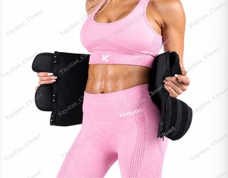 Kewlioo Women’s Neoprene Corset Waist Trainer Double Compression Belt 6XL
