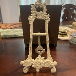Small Cast Iron Tabletop Easel
