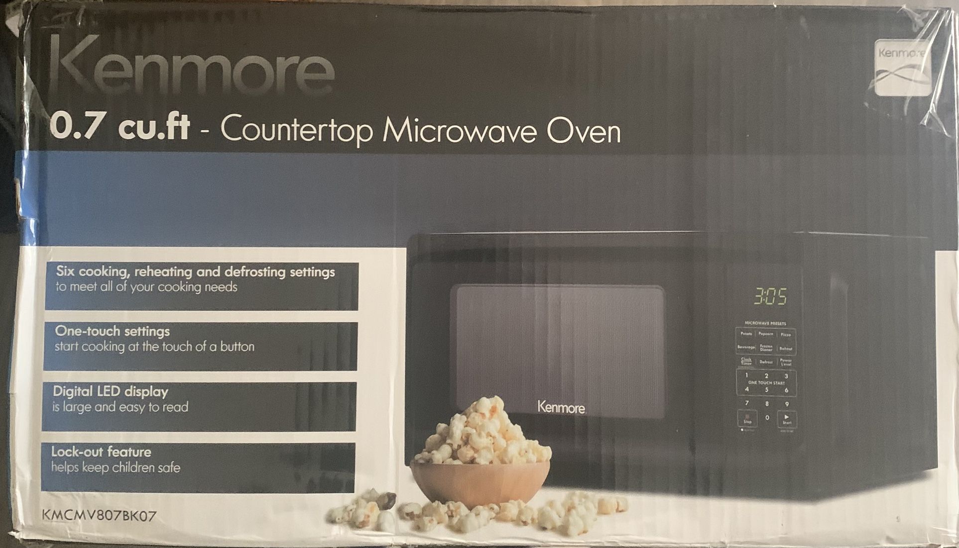 Kenmore Countertop Microwave Oven