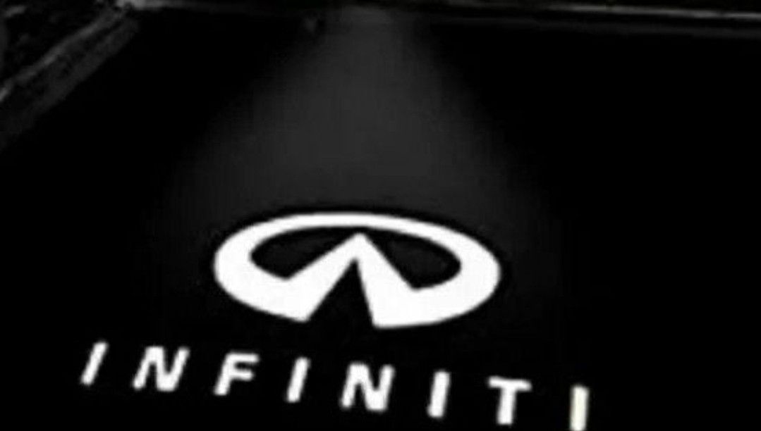 2Pcs Car Door Logo Projector LED Ghost Shadow Light For Infiniti