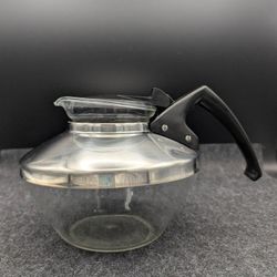 MCM Teapot 4 Cup Teakoe Ekco Pyrex 