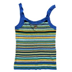 Vintage Hysteric Glamour Sunflower Striped Tank Top Size Free RARE 