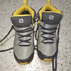 Boys Salomon Brand Hiking Boots