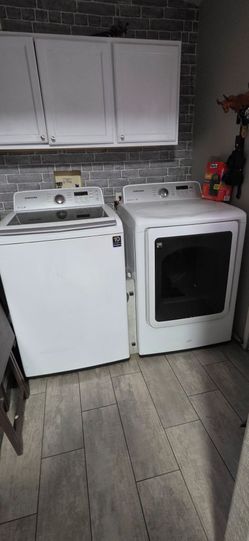 Samsung washer and dryer set