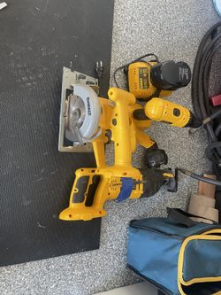 Dewalt Tools (Reciprocating, Circular Saw, Drill, and more)