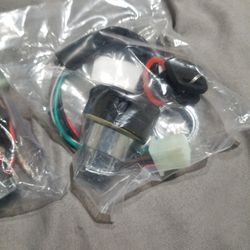 ATV 6 wire plug ignition switch with 2 keys 