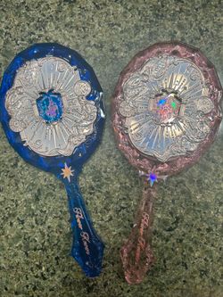 Flower Knows Moonlight Mermaid Hand Mirrors ( Blue and Pink)