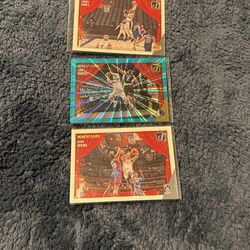 Lebron James, Luka Doncic, Kyrie Irving Magician Cards