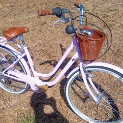 EISYROOD 26" WOMEN'S BEACH CRUISER BICYCLE