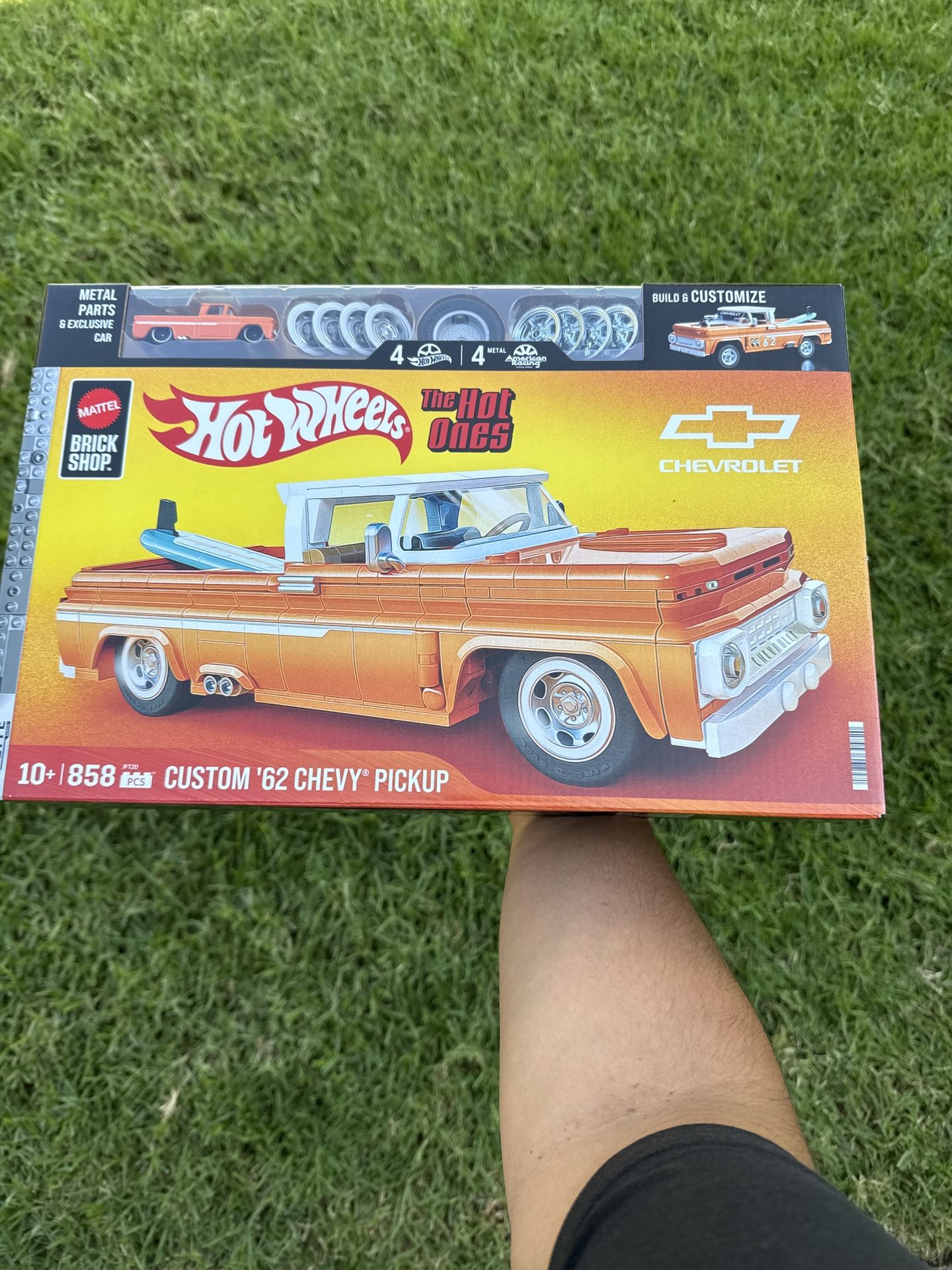 Hot Wheels The Hot Ones 62 Chevy Mattel Brick