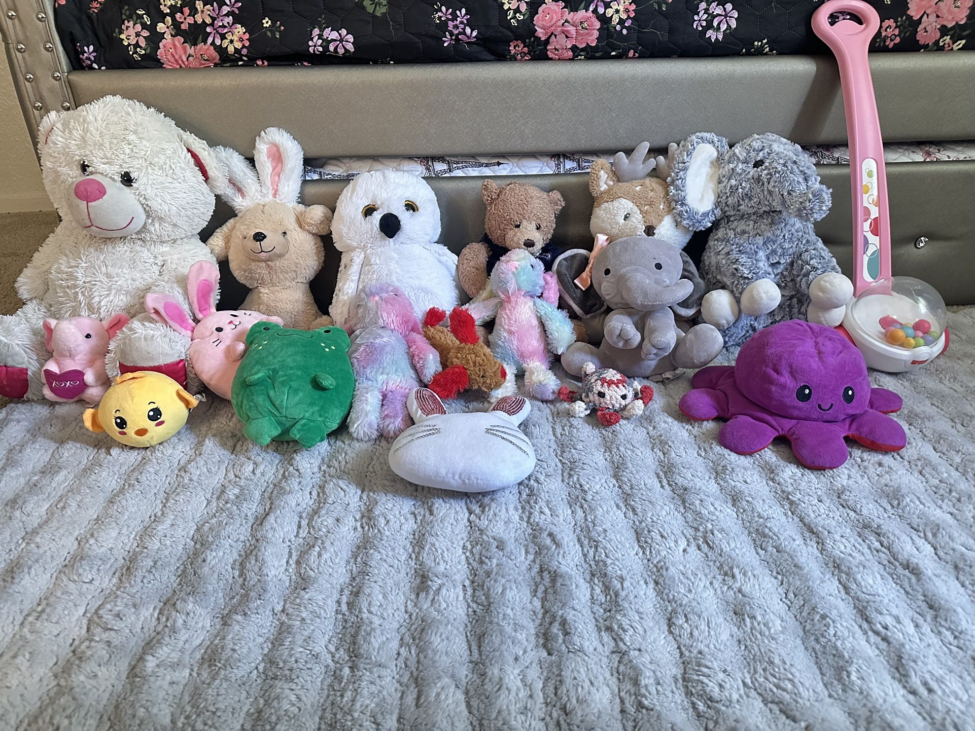 Plush Animal Toy Set - Multicolor