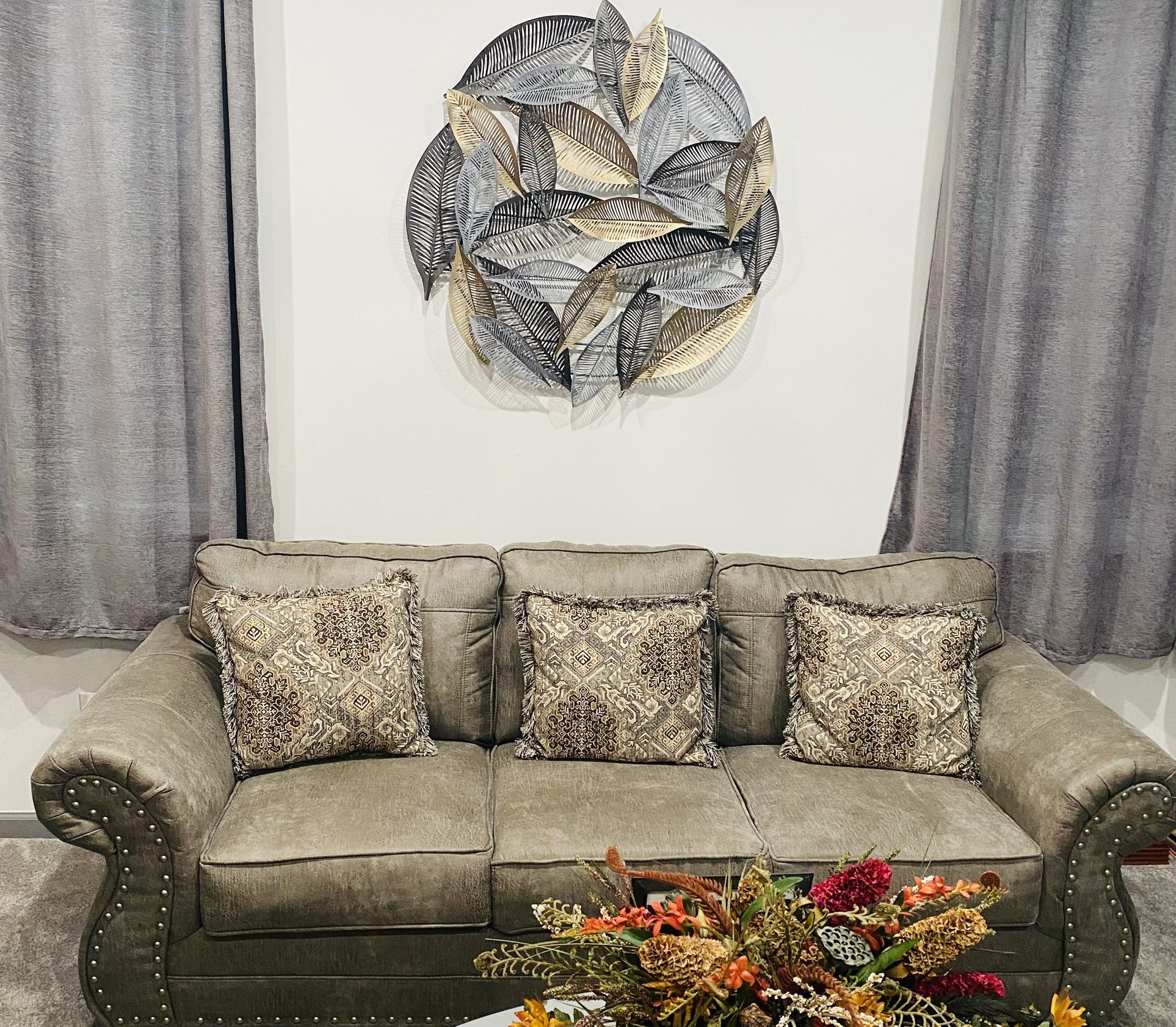 Sofa, Loveseat, Chair, and Ottoman
