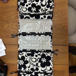 Vera Bradley Travel Makeup/Toiletries Bag - Trifold & Hanging