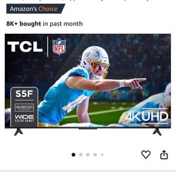 Brand New 55” TCL TV