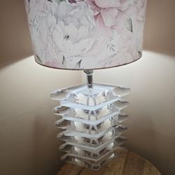 Table Lamp Clear Acrylic HEAVY