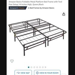 Like New Queen Size Bed Frame
