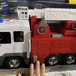 Member's Mark Utility Vehicle, Giant Red Fire Truck  - New