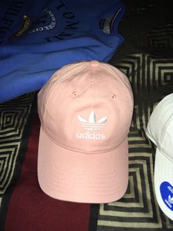 Pink adidas hat $15