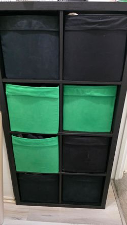 Ikea kallax included boxes