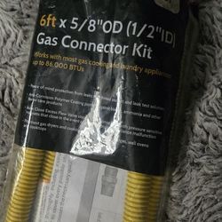 6ft Gas Connector Kit 