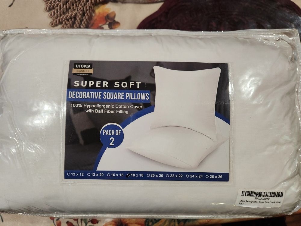 Brand New Couch Pillows 2 Included In Each