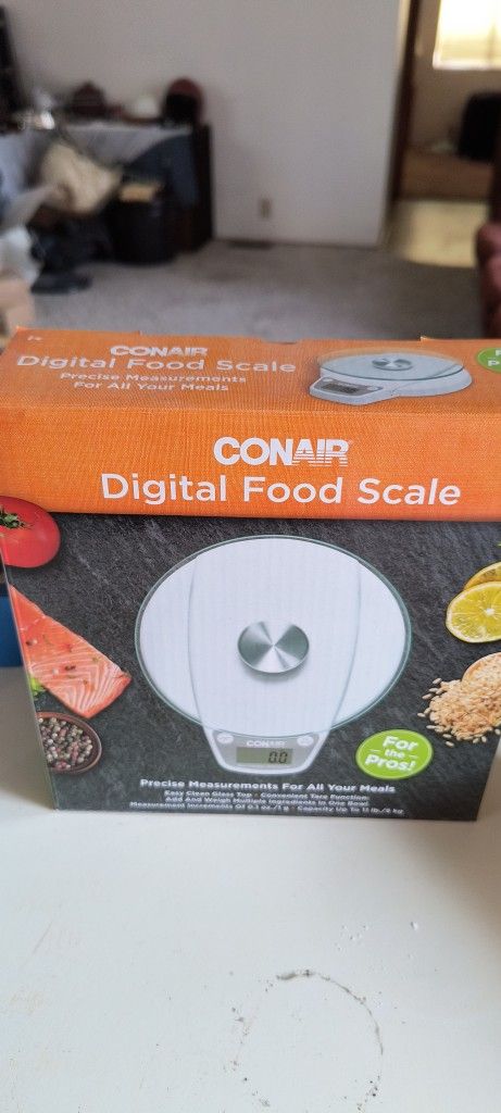 Conair Digital Food Scale New